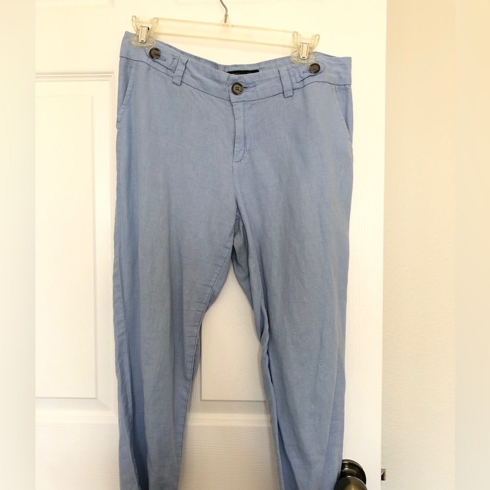 Banana Republic linen capris